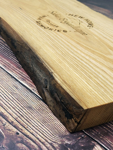 Live-Edge Charcuterie Slab